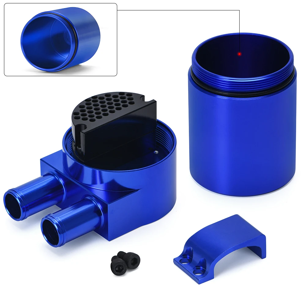 WLR RACING — УНИВЕРСАЛЬНЫЙ резервуар для масла из алюминиевого сплава BMW N54 335 ЧЕРНЫЙ