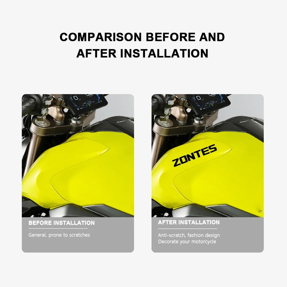 2 шт. водонепроницаемые наклейки для мотоциклов Zontes M125 310M R350 M310 R310 X310 X350 V310 T2 310 Z2 125
