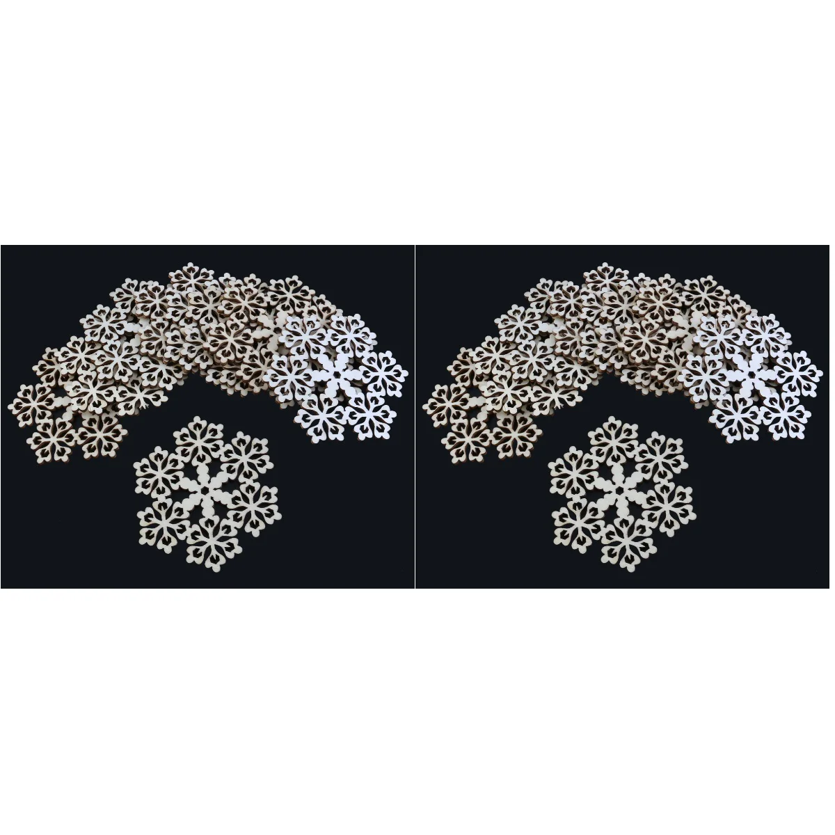 

Christmas Wooden Decoration Embellishments Pendant Ornaments Supplyslicescraft Diyshapes Cutout Baubles Tree Snowflake