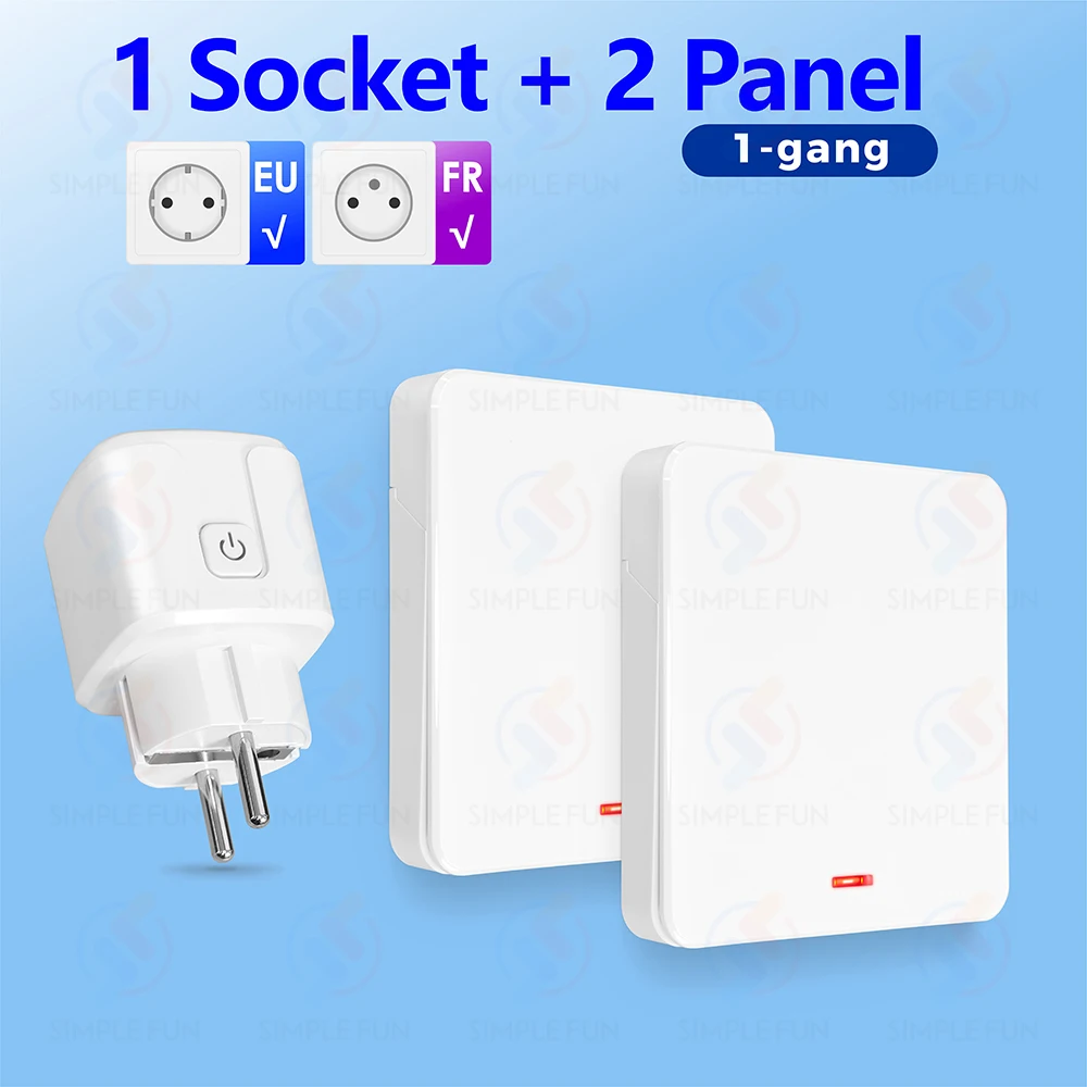 

Беспроводная розетка SLMPLEFUN 230В 16А