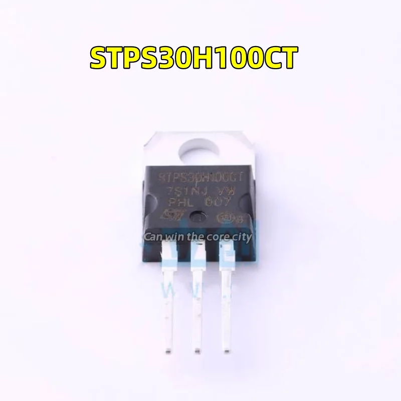 10 шт. оригинальный STPS30H100CT Новый STMicroelectronics TO-220 30A 100V Выпрямитель Schottky