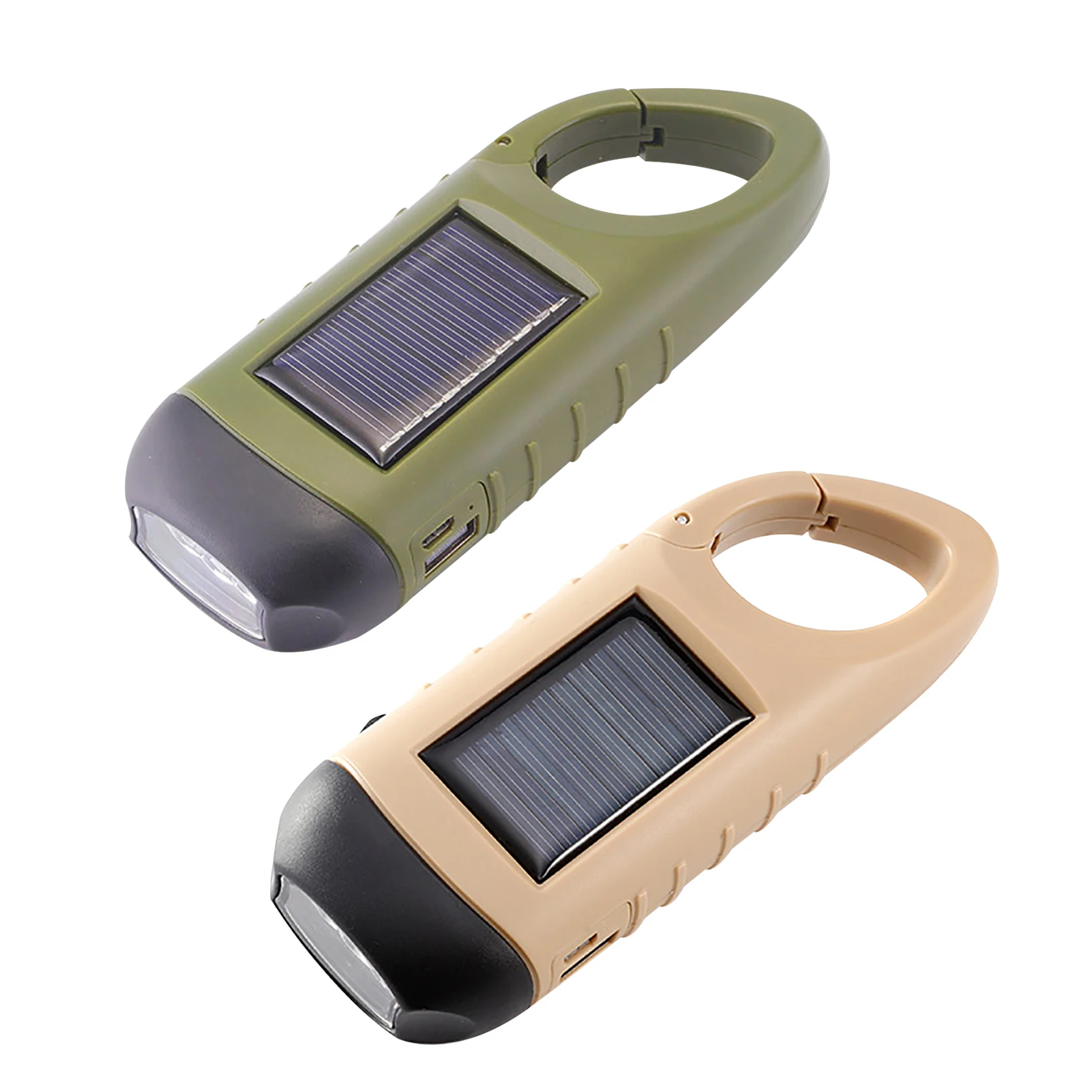 

Ручной перезаряжаемый светодиодный фонарик с питанием от солнечной батареи