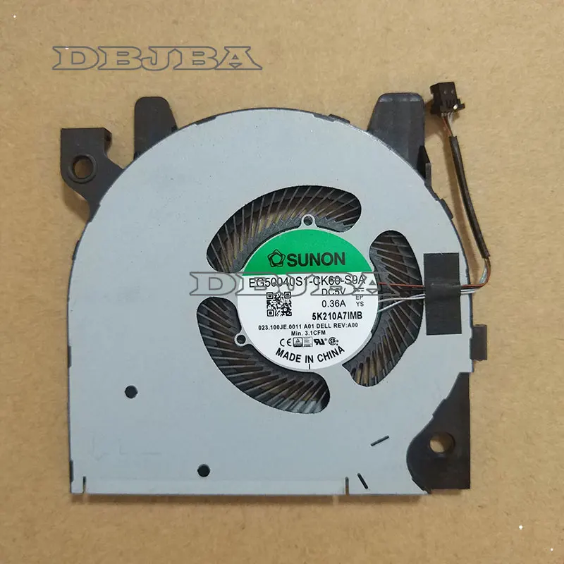 Охлаждающий вентилятор для процессора ноутбука EG50040S1-CK60-S9A 023.100JE.0011 DC5V 0.36A Fan