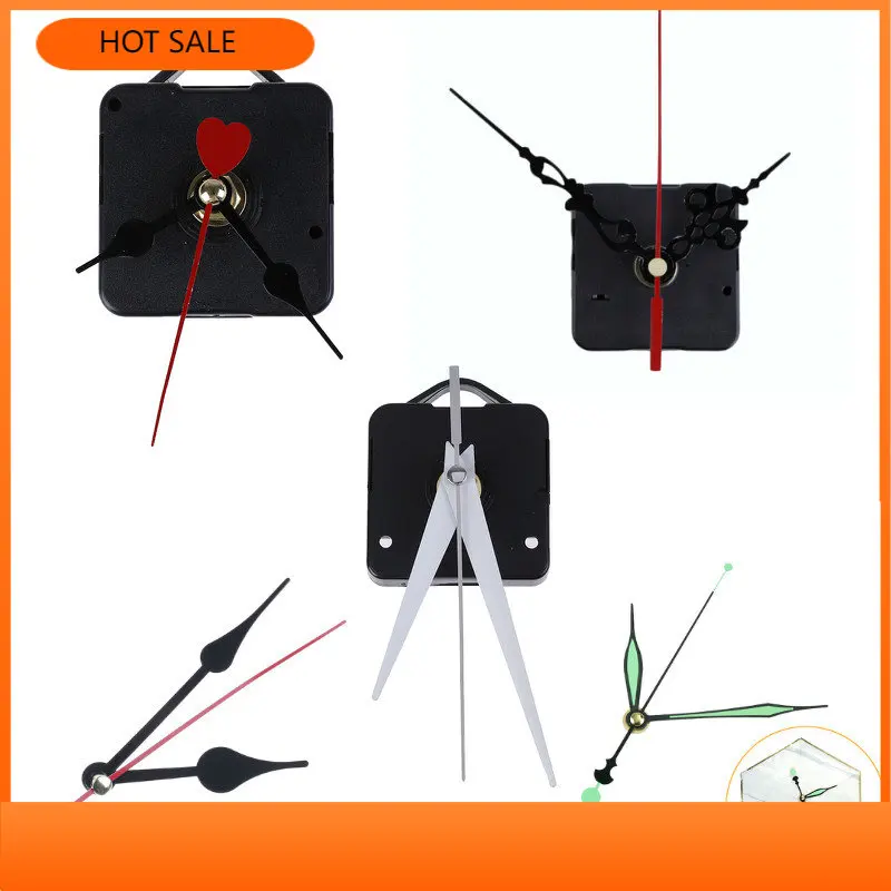 

DIY Clock Mechanism Parts Classic Hanging Black Quartz Watch Wall Clock Movement Quartz Wall Clock Movement