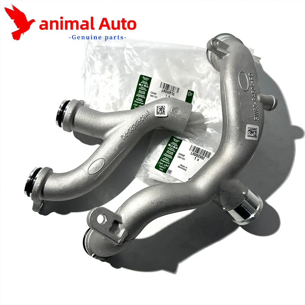 

3.0 V6 5.0 V8 S/C OEM Модернизированная металлическая труба кроссовера охлаждающей жидкости для Discovery Land Range Rover Sport VELAR LR090630 LR092992