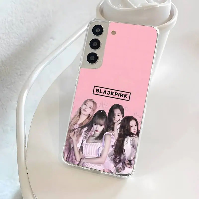 

Kpop-BLACKPINKs-чехол для телефона для девочек Samsung S7edge S7 S8 S9 S10 S20 S30 Plus S10E S20 S30 S21 Ultra S20fe, прозрачный чехол