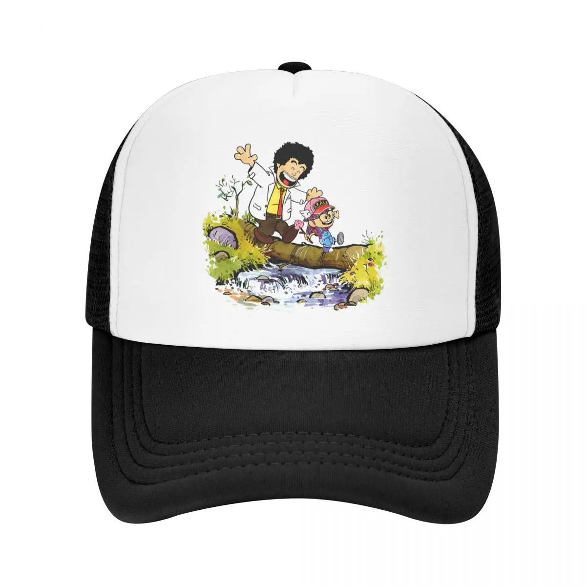 

Бейсболка Arale & Dr с сетчатым верхом, уличная одежда для мужчин и женщин, в стиле K-POP