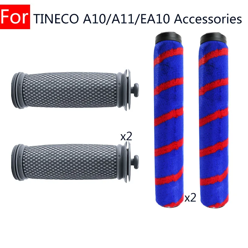 

Roller Brush Hepa Filter For Tineco A10 A11 EA10 Series Parts Main Brushes Sweeper Cleaning Replacement Home Accessories