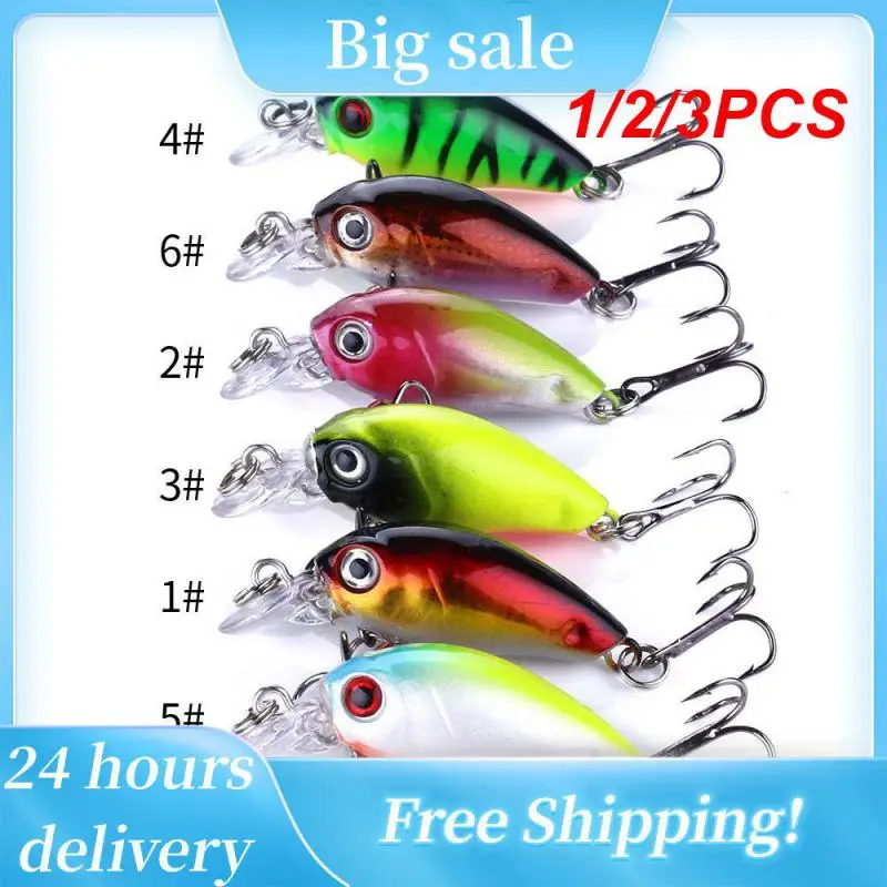 

1/2/3 шт., рыболовная приманка, 4,5 см, 4 г