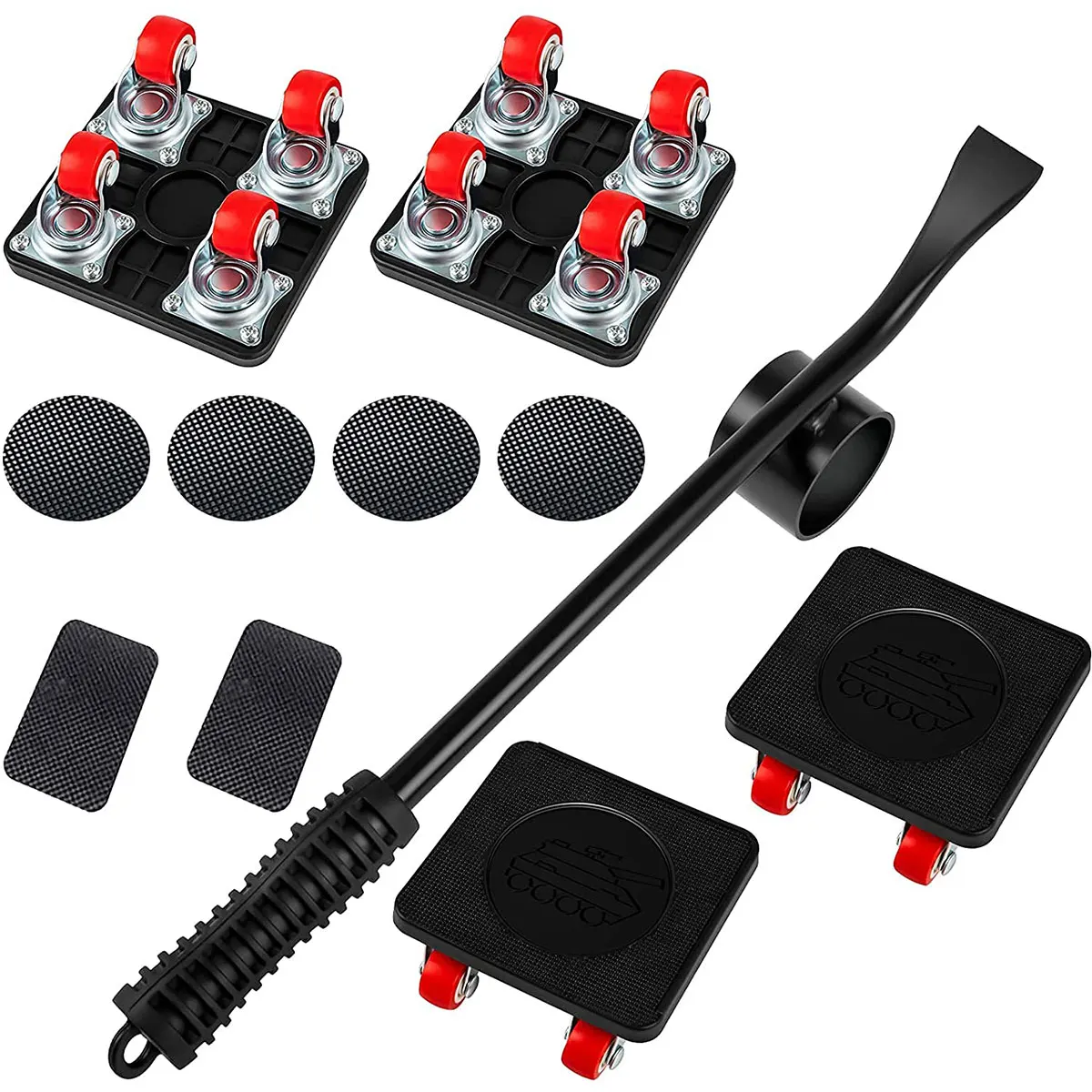 

New Furniture Mover Tool Set 880LB Heavy Duty Furniture Lifter Labor-Saving Appliance Mover Sliders Easy Safe Large Furniture
