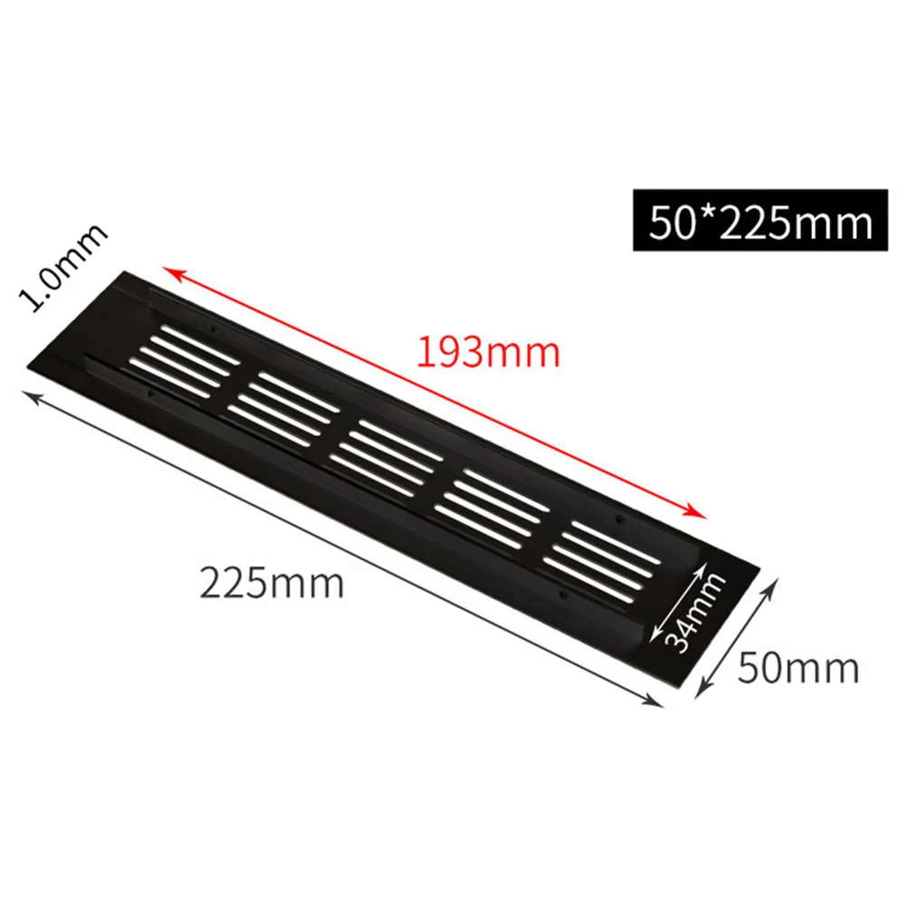 15-30 см вентиляционный перфорированный лист алюминиевый отверстие решетка крышка