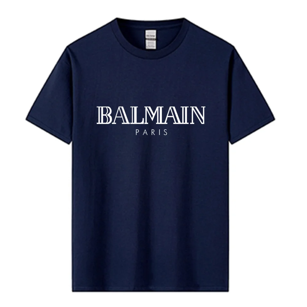 2023 Summer Brand Hot Sale Men's/Women 100% Cotton Print Short Sleeve Gym Quick Dry Unisex Casual Street Fashion Couple T-shirt