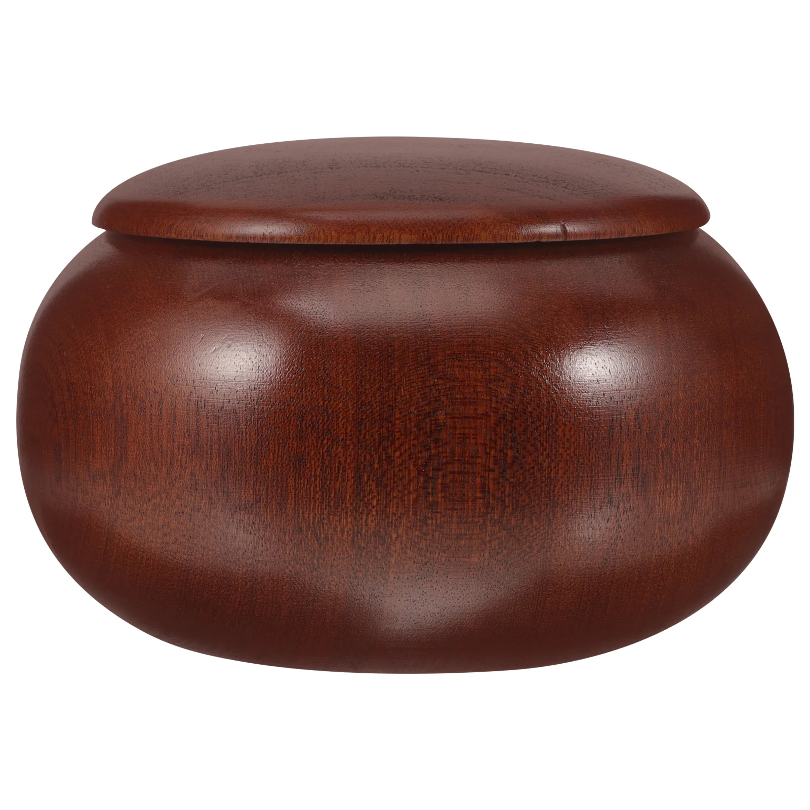 Go Chess Pieces Bowl Простая миска для хранения шахматных фигур Деревянные шахматные