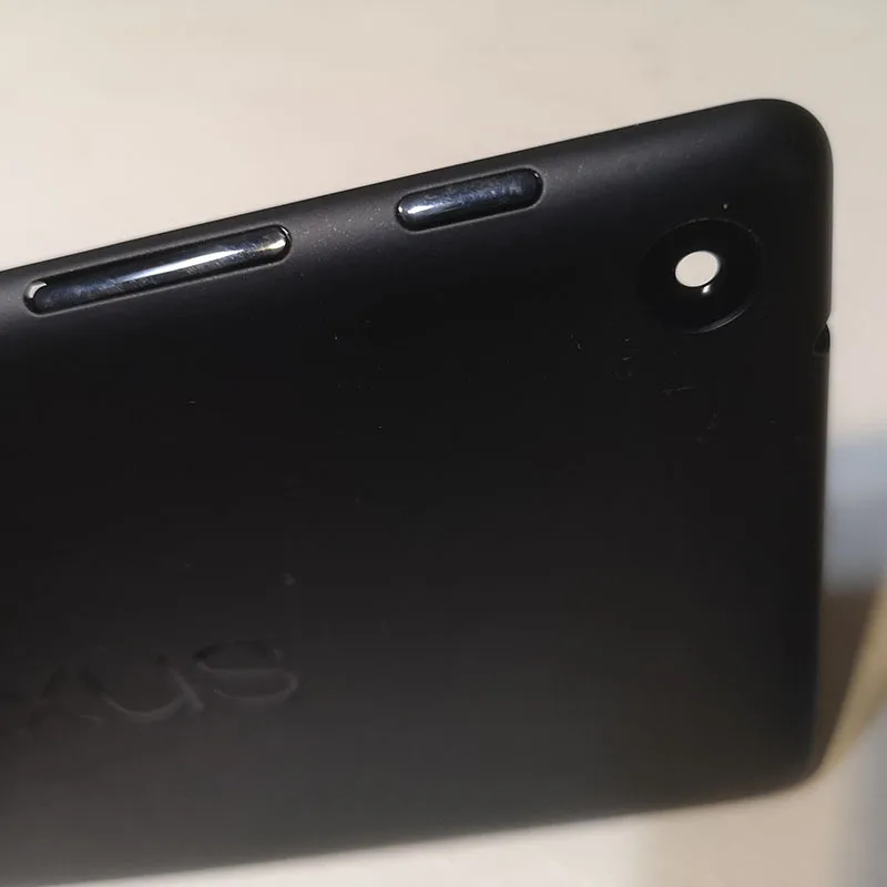 Фото Крышка батарейного отсека для ASUS Google Nexus 7 2-го поколения 2013 ME571K WIFI версия K008 задняя крышка Корпус Запасные части №4