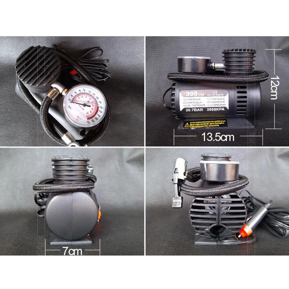 

1 PC Tire Inflator Portable 12V Tire Inflating Tool Air Pumper for