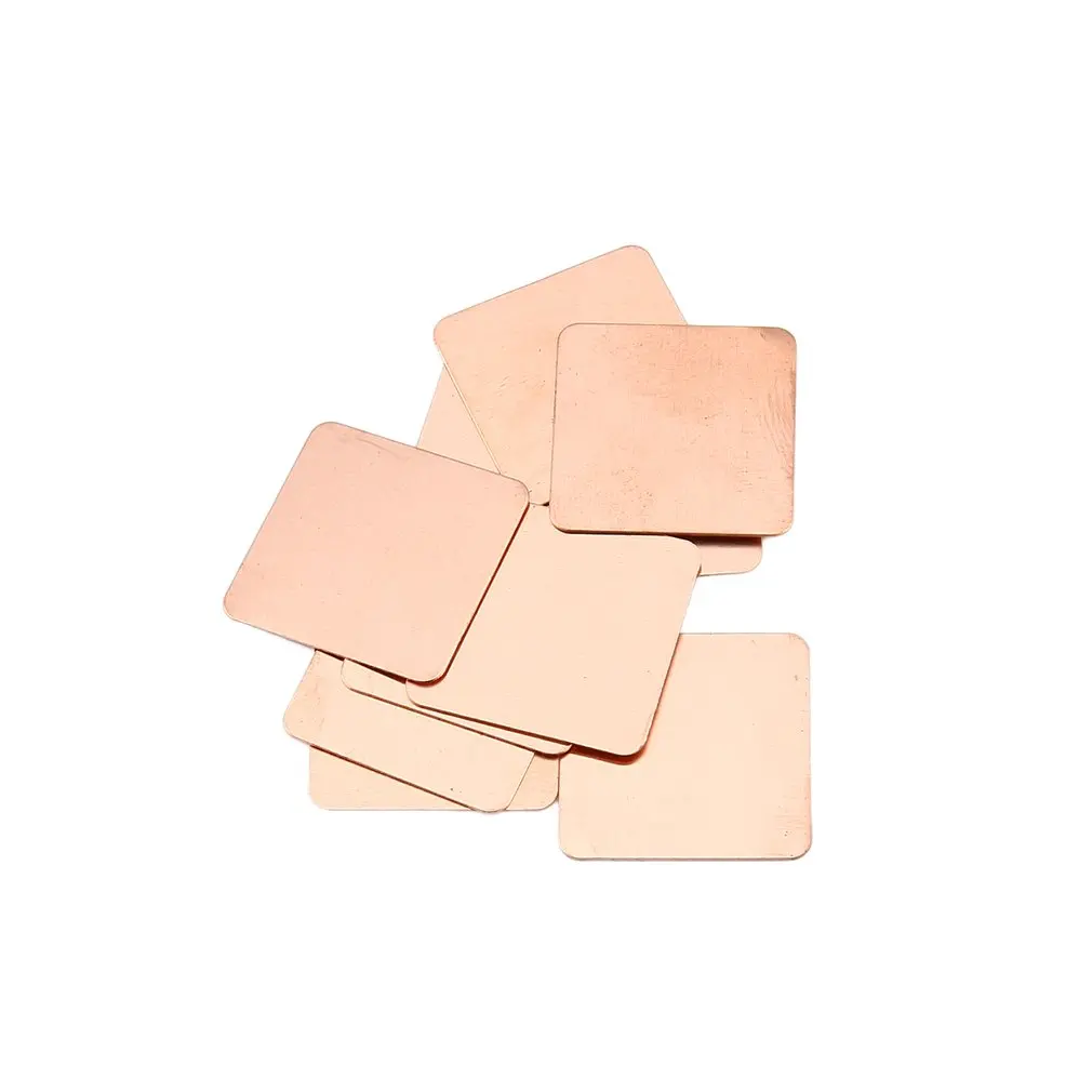 

10Pcs 0.3mm Laptop Copper Sheet Plate Strip Shim Thermal Pad Heatsink Sheet For GPU CPU VGA Chip RAM Cooling