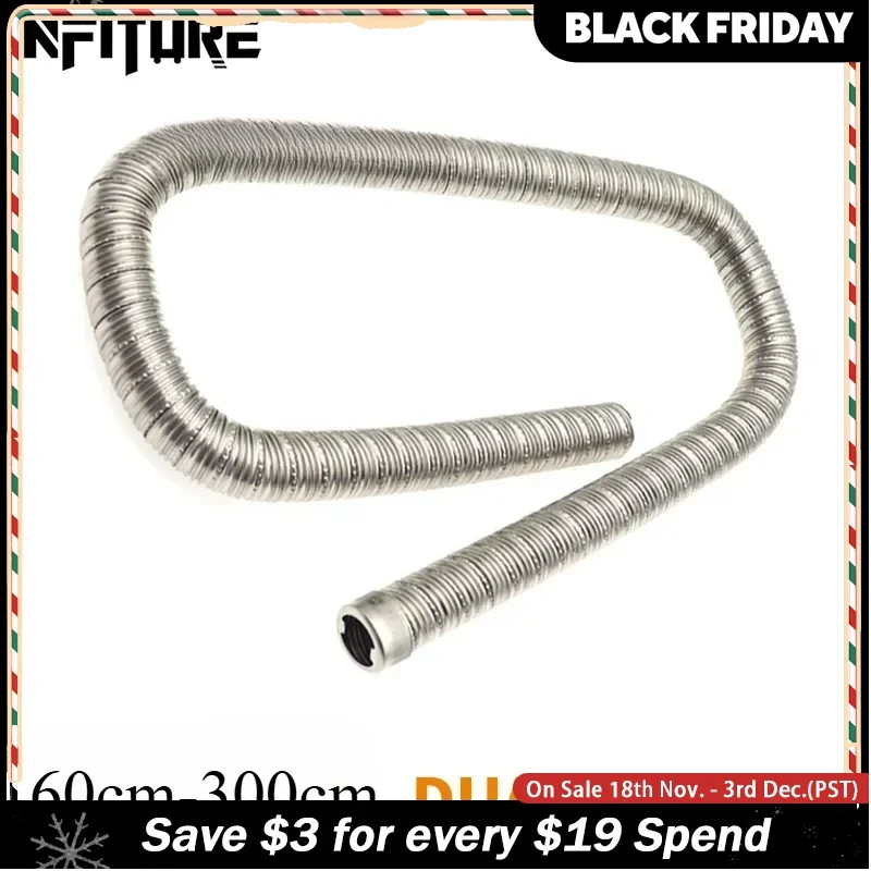 60-300 см дизельный стояночный обогреватель 24 мм двухслойный выхлопной шланг из