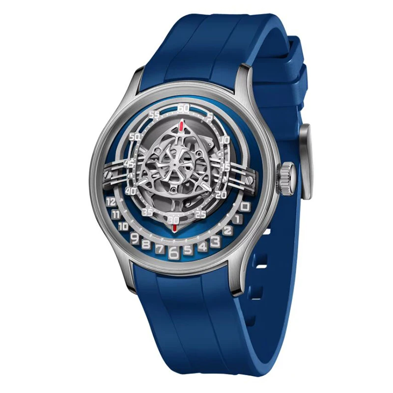 OBLVLO мужские автоматические часы 42 мм винтажные механические наручные светящийся