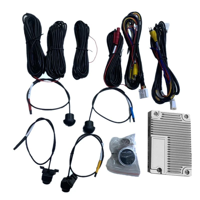 

360° HD 3D DVR System Car Parking Assistance Panoramic View All Round Rearview Camera System Waterproof Universal