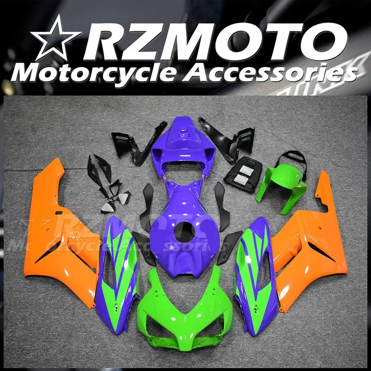 

Injection Mold New ABS Whole Motorcycle Fairings Kit Fit for HONDA CBR1000RR 2004 2005 04 05 Bodywork set Green Orange