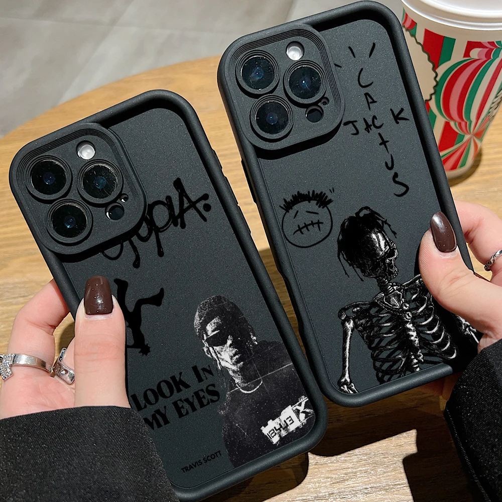 Чехол для телефона в стиле хип-хоп Singer Travis Scott vivo V40 V30 V30e V29e V29 V27 V27e V25 V20 V21 X100 X90 X80 X70