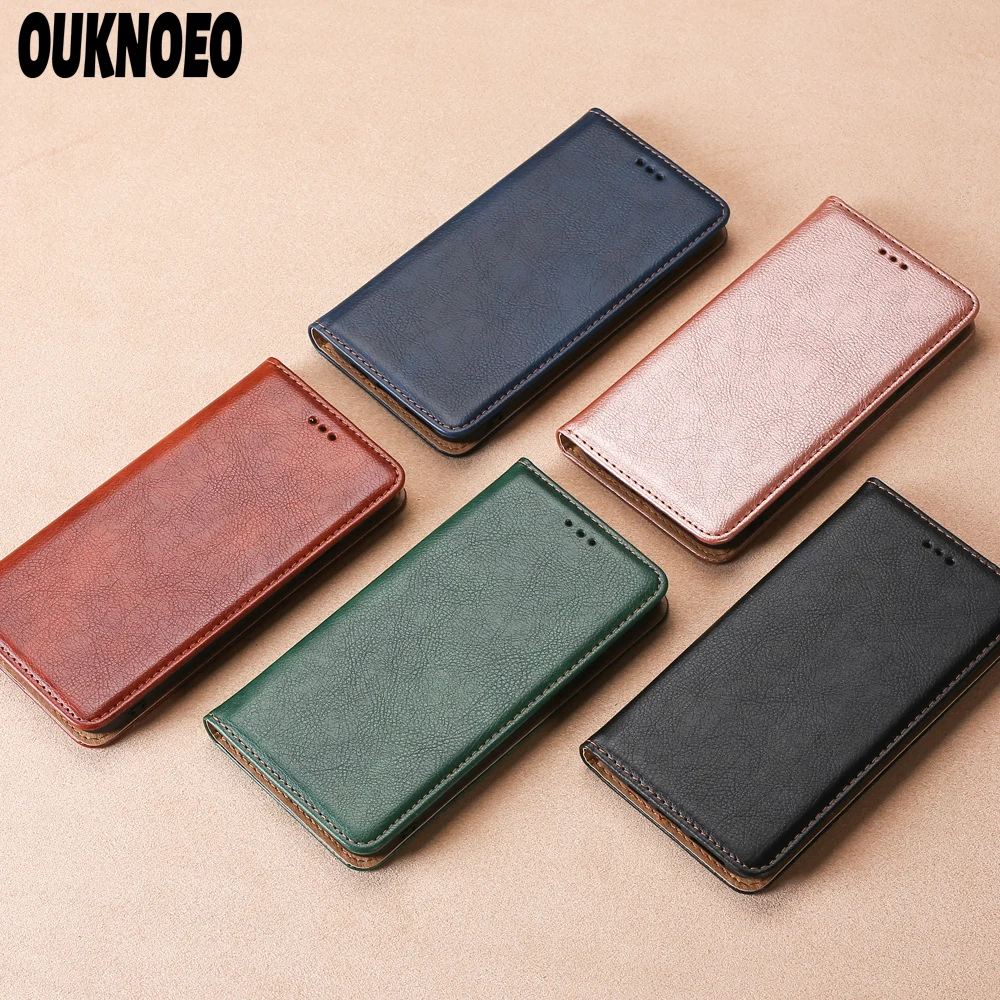 

Magnetic Stand Genuine Leather Case For iPhone 14 Plus Pro Max 13 12 11 Pro XS Max 7 8 6s Plus XR SE Flip Fold Wallet Card Cover