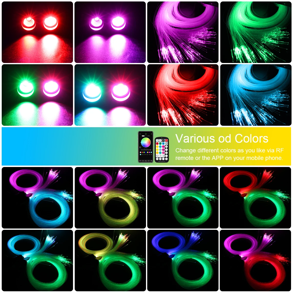 Дешево Потолочный светильник RGBW с двумя портами, 32 Вт, 800-1100 шт.