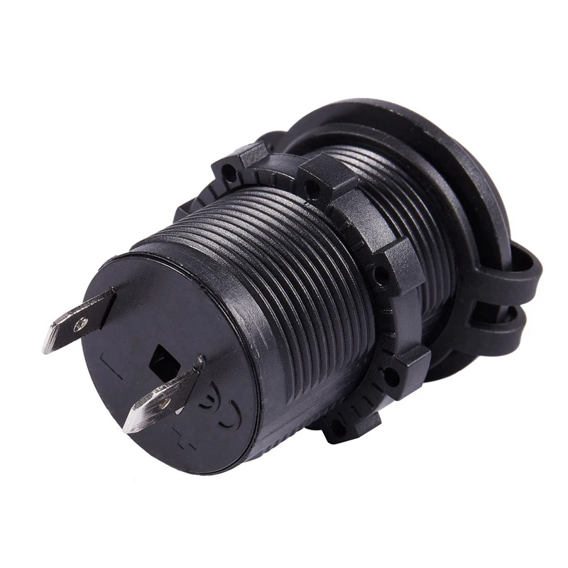 

3X 12V/24V Car Boat 2.4A USB Charger Port Socket With Switch