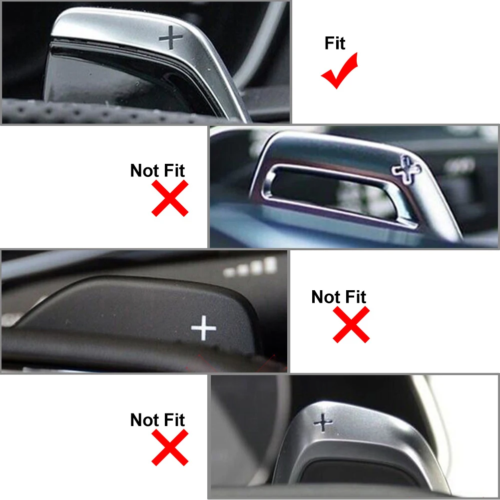 1 пара автомобильных рулевых колес удлинитель переключения передач для Audi RS3 RS4