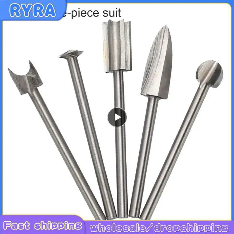

Newest Drill Bit SetWoodworking Carving Drill Bits Wood Grinding Engraving Milling Cutter Tools Wood Carving Accessories