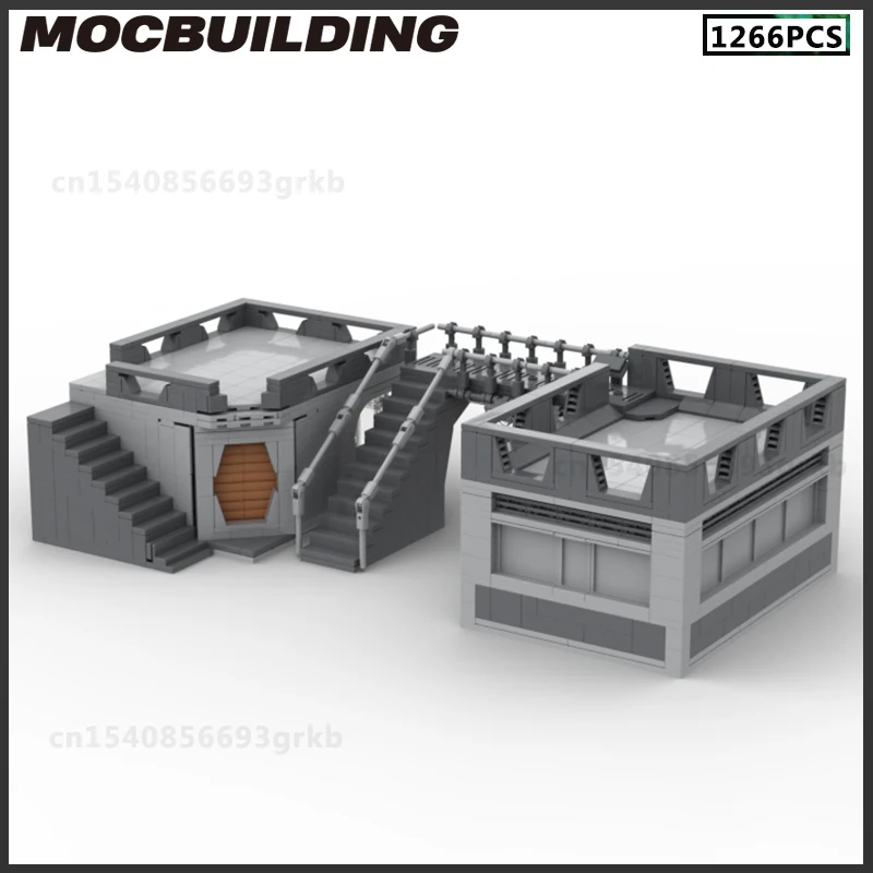 

Строительный блок MOC, военная база, модель, конструктор «сделай сам», игрушка для сборки, рождественский подарок, детский подарок на день рождения, коллекция