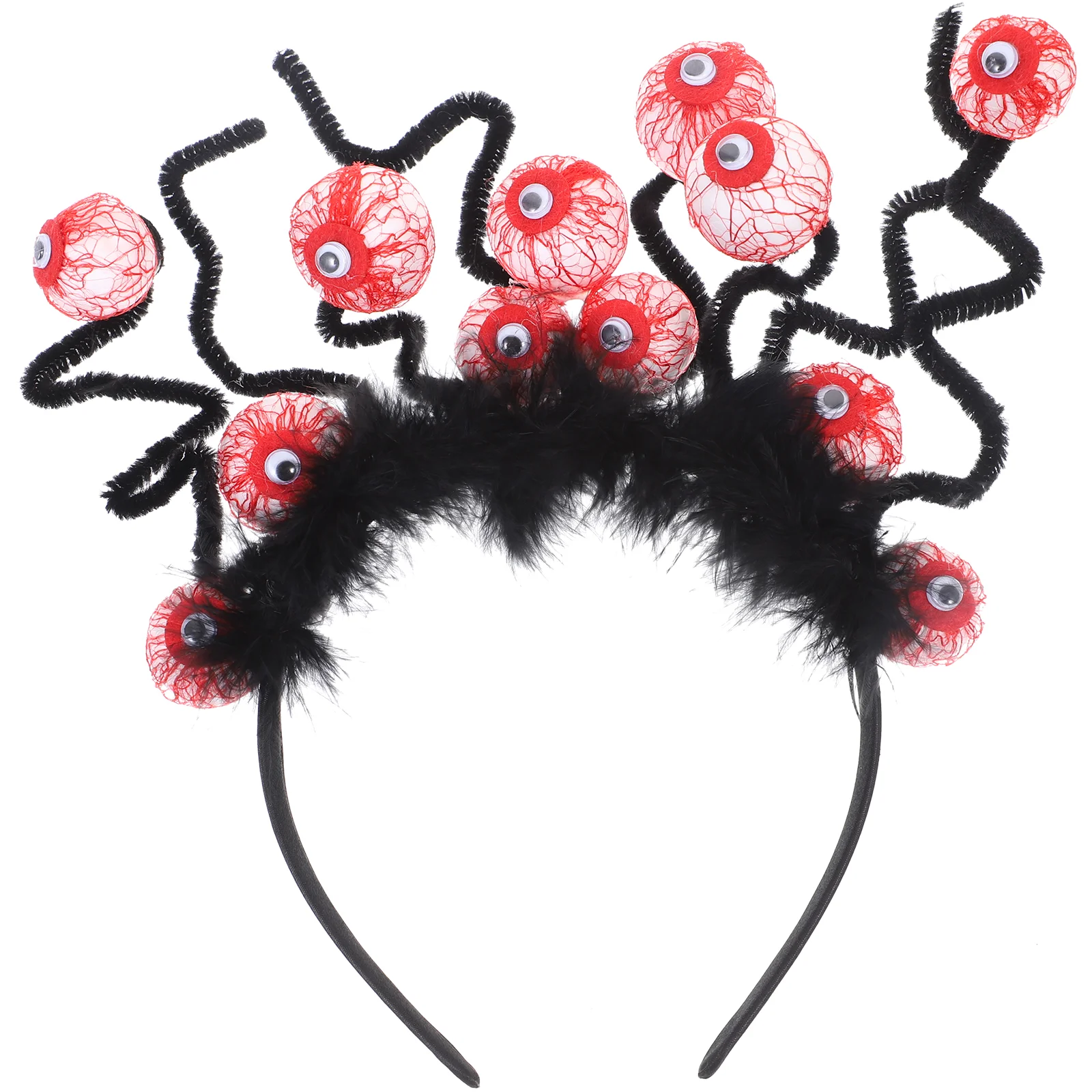 

Eyeball Headband Halloween Hair Clasp Headdress Headbands Role Play Outfits Party Festival Hoops Plastic Child Makeup