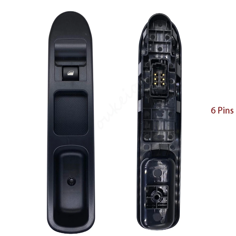 

Передний пассажирский боковой электрический стеклоподъемник с управлением, переключатель, кнопка регулятора для Peugeot 207 06-2017, автомобильные аксессуары