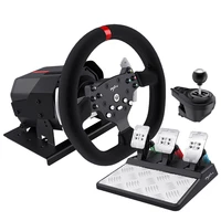 feedback racing game aiming wheel 900 degree car simulator simulation driving computer pc driving driver