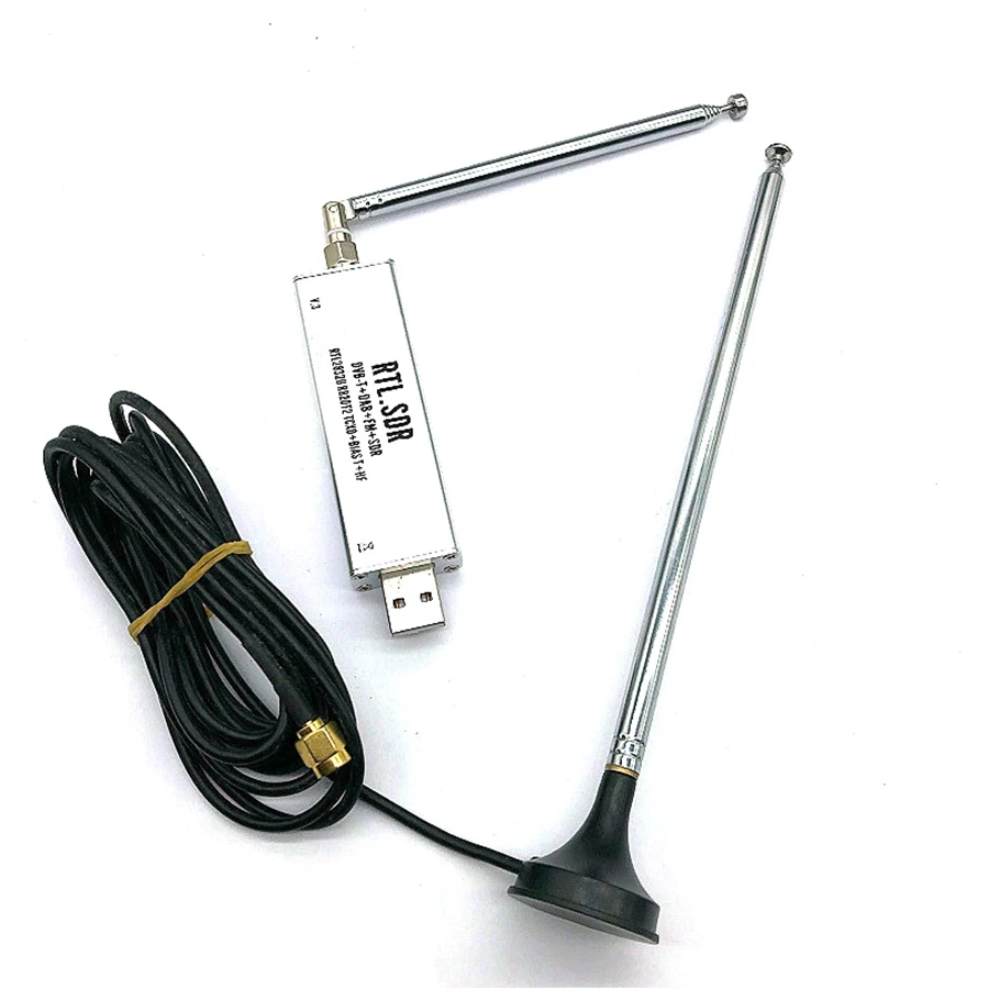 

For -SDR Blog SDR V3 R820T2 RTL2832U 1PPM TCXO SMA RTLSDR Receiver with Antenna