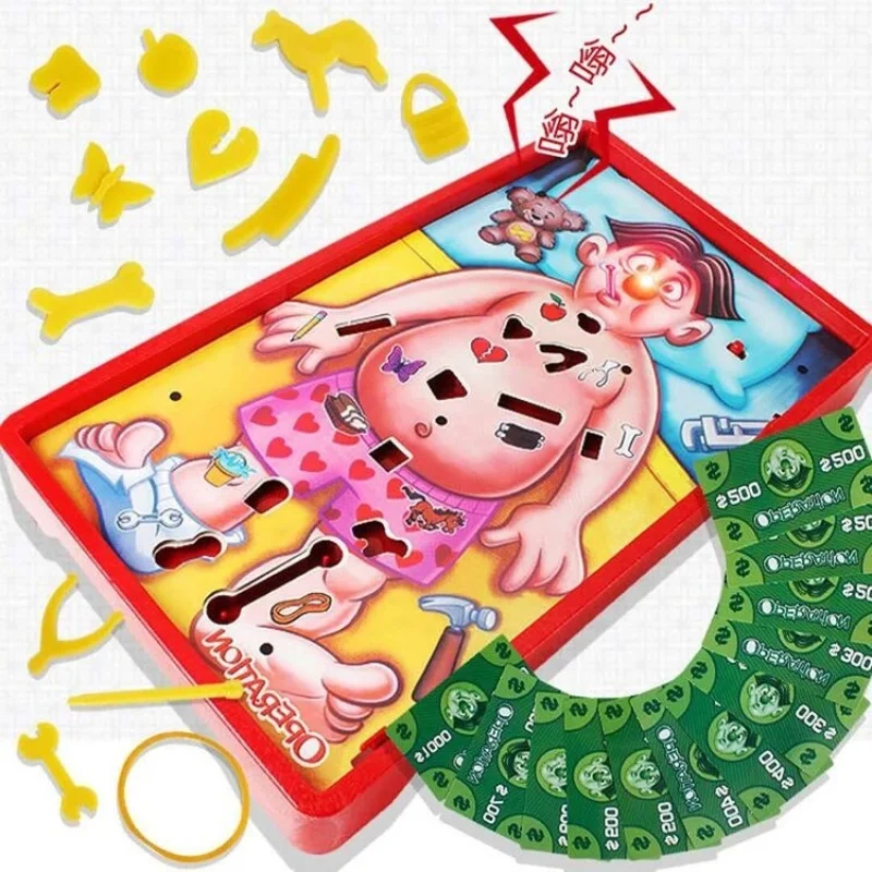 

2022 New Operation Doctor Toys Set Desktop Fun Game Baby Early Learning Interactive Pretend Play Game Children's Gift Version