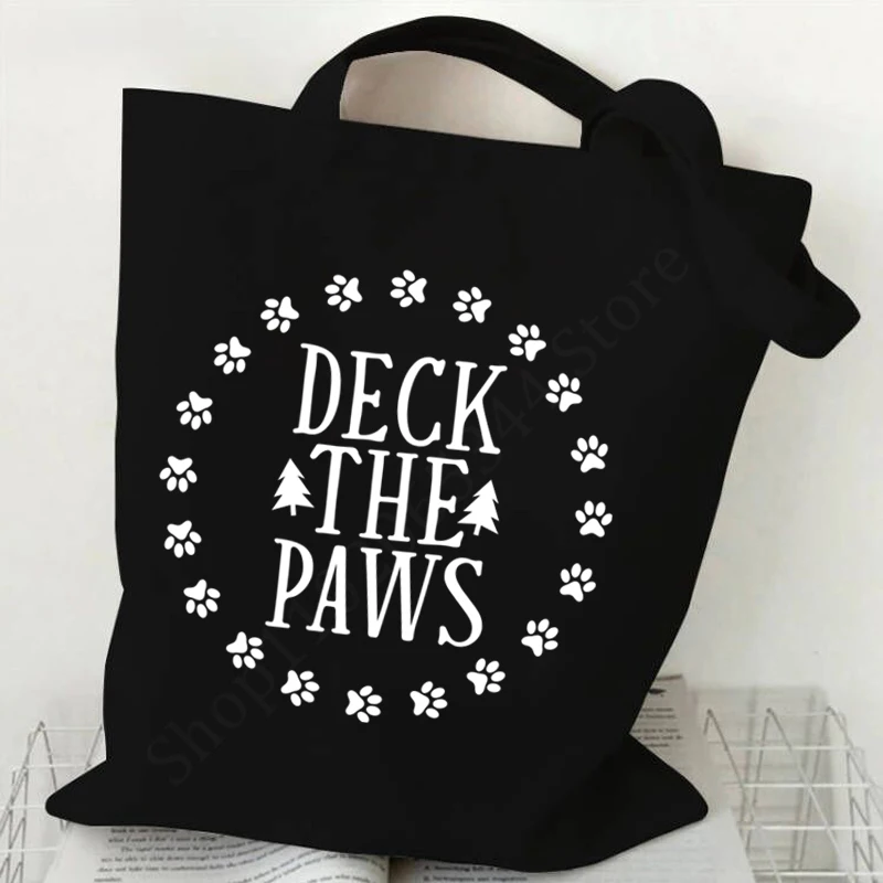 Модная холщовая большая сумка с буквенным принтом таксы женские сумки для