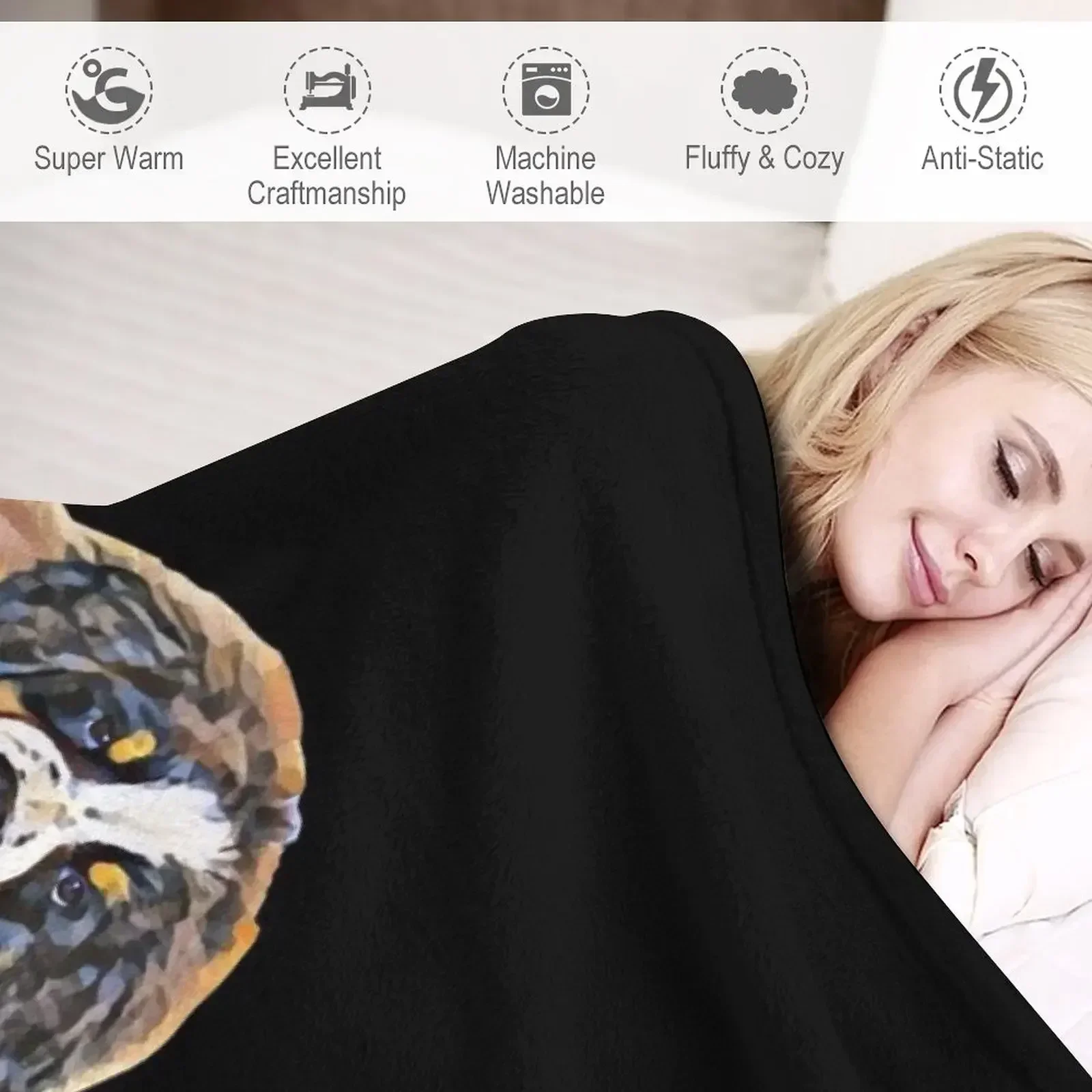 Бернихолик - Бернский зенненхундский рисунок собаки пледы мягкие одеяла и для