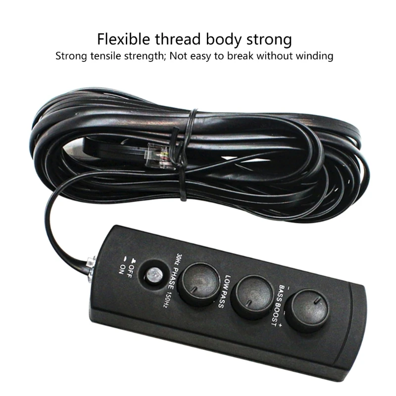 Звуковой контроллер автомобильного сабвуфера A70F регулятор звука для точной