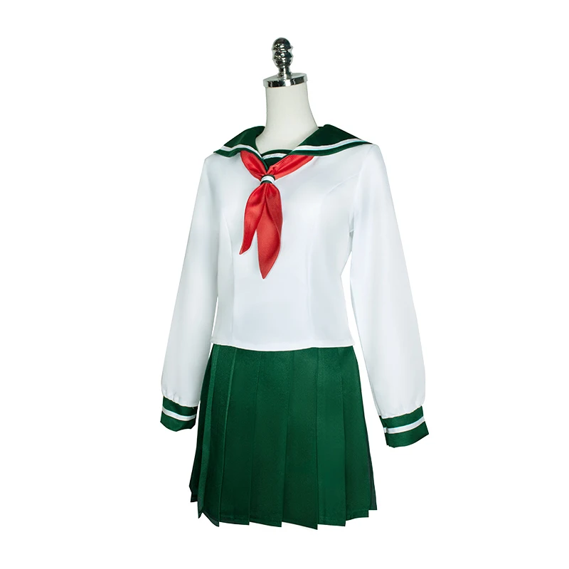 SingXeng аниме косплей костюм Kagome Higurashi для женщин и девочек JK униформа платье юбка на