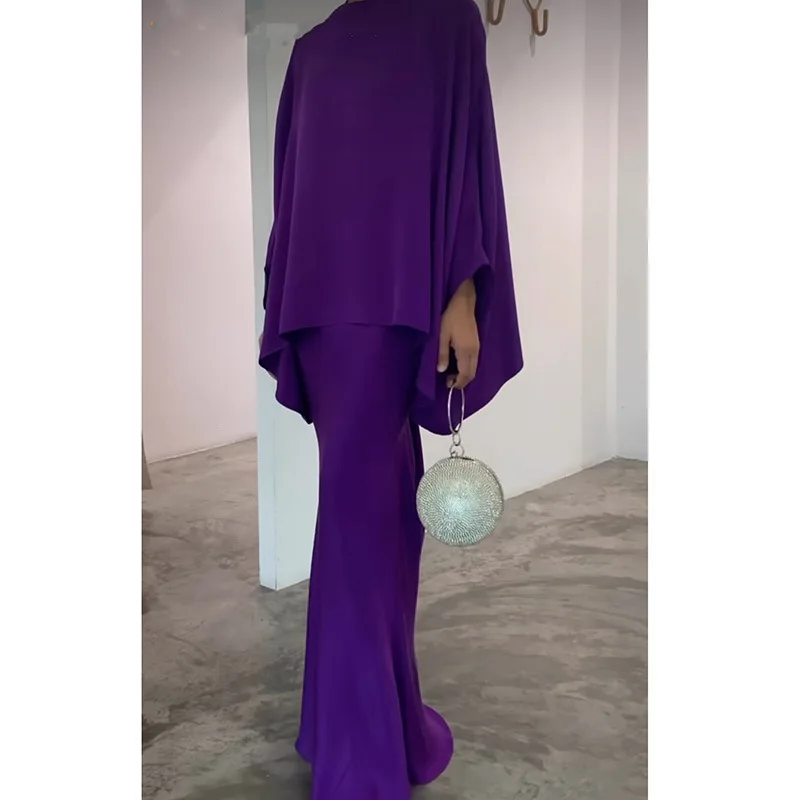 Женский Комплект Платья Длиной До Пола