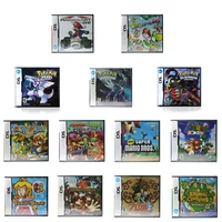 new sealed pack pokemon platinum mario animal crossing series game card for ds 3ds 2ds video game console us version