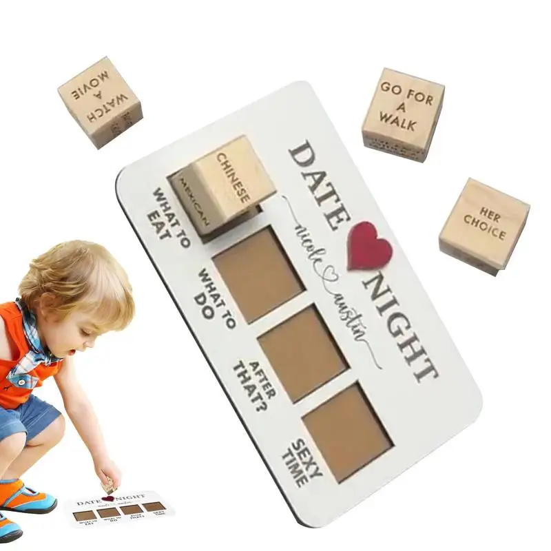 

Wooden Dice Couples Games For Date Night Dice Games Date Night Games What To Watch Decision For Movie Dice Funny Wooden Gifts