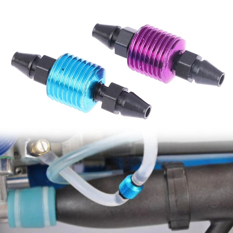 For Rc 1/8 1/10 Car Truck Engine R86 Fuel Tank Air Cooler Parts Back Pressure Oil Saving