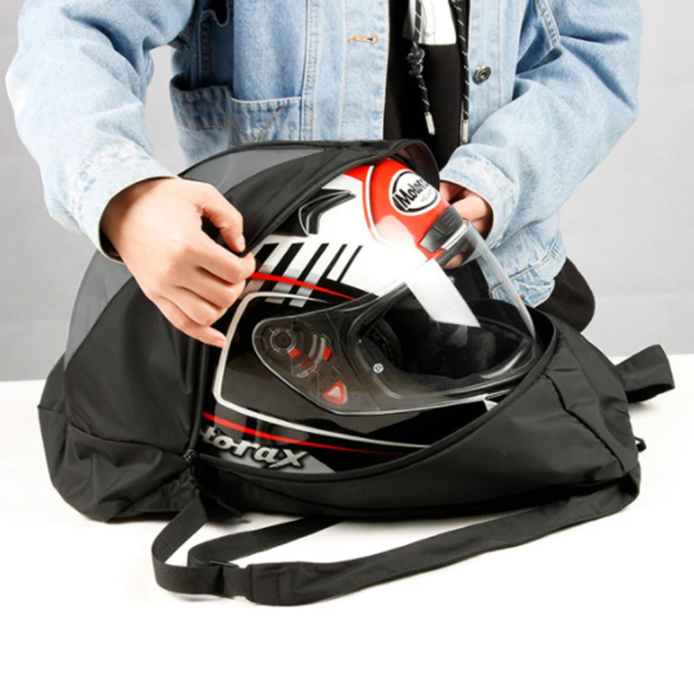 

Lightweight Motorcycle Backpack Waterproof Foldable Motorcycle Helmet Riding Backpack for Men