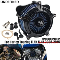 air filter for harley touring road king street glide softail dyna cvo 2008 2016 motorcycle cnc turbine air cleaner intake filter