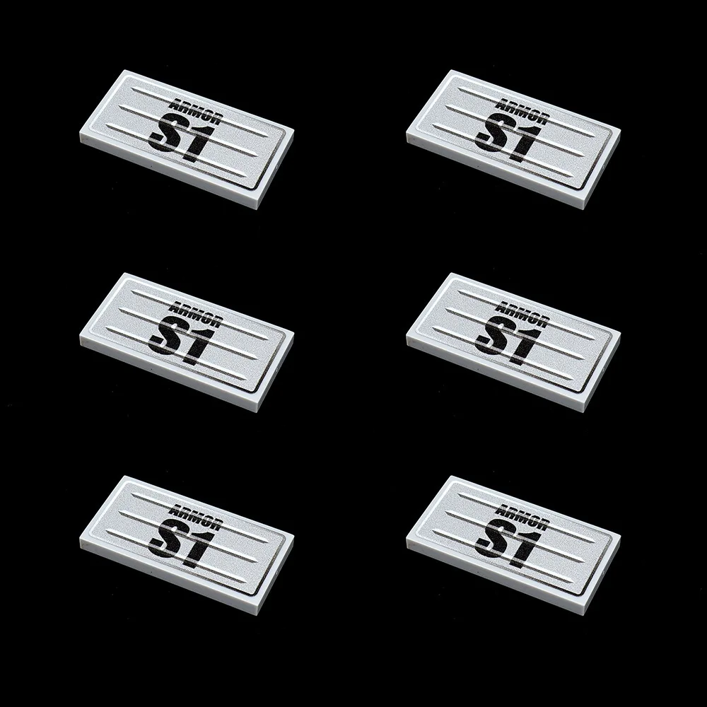 MOC 10 шт. Печатный 87079 бак S1 железная пластина шаблон строительные блоки