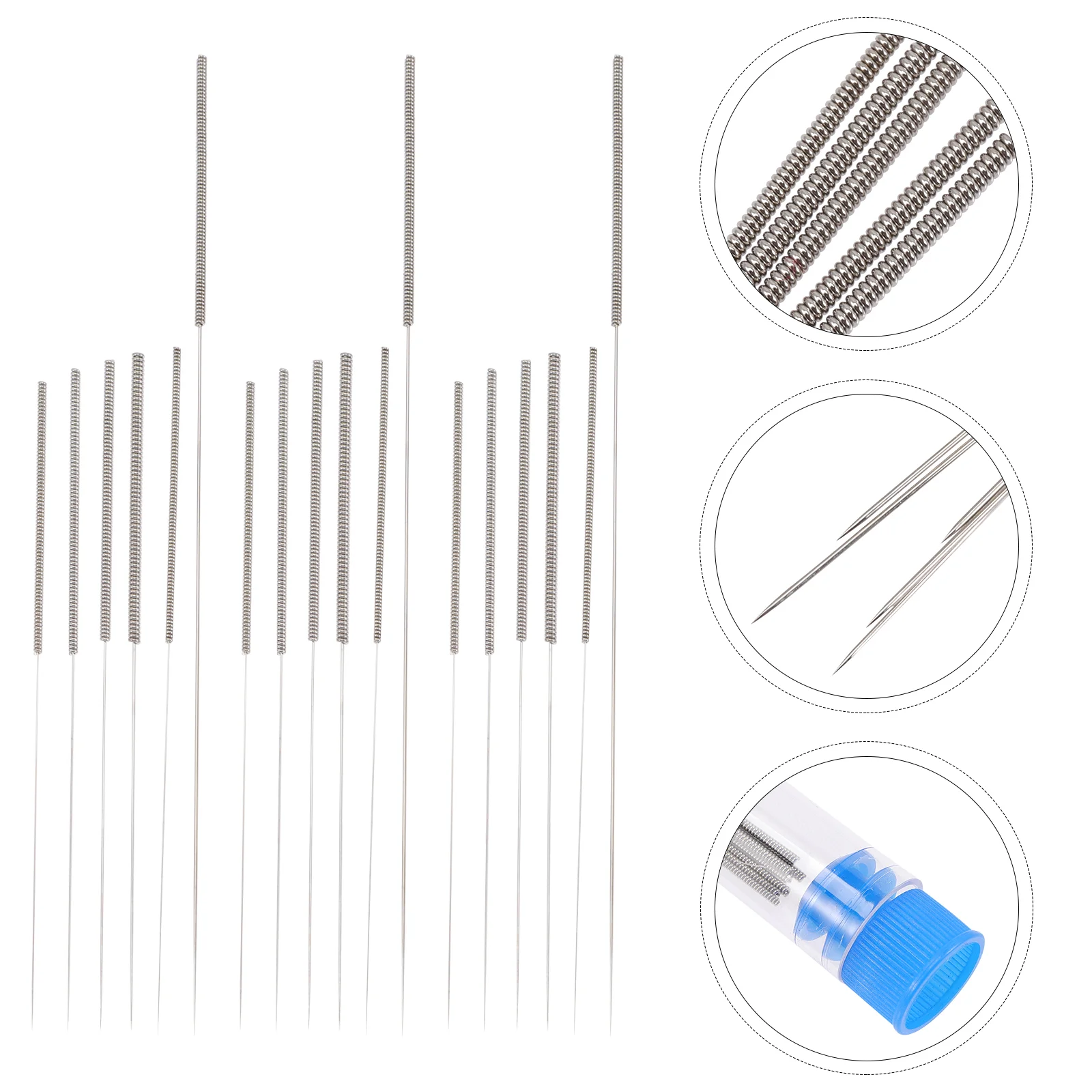 

6 Sets Stainless Steel Nozzle Cleaning Needle 3D Printer Nozzle Cleaning Needle (Random Color)
