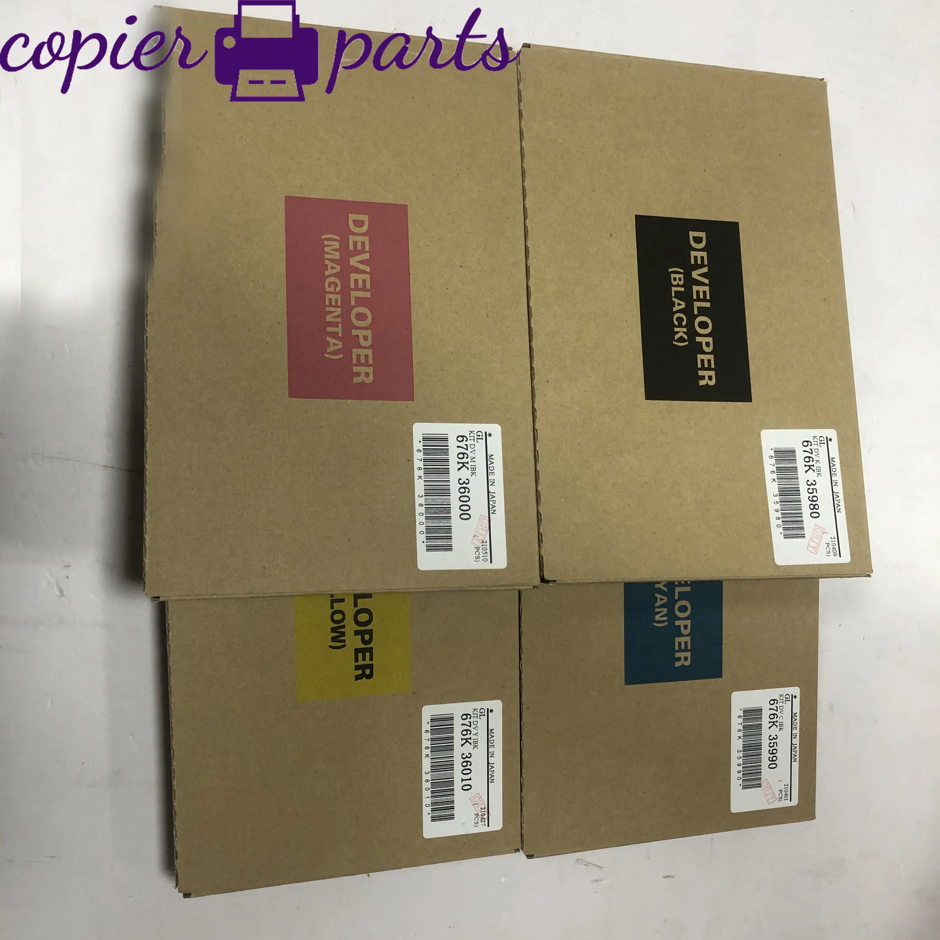 

Оригинальная мощность разработчика для xerox V80 V3100 V180 V2100, 1 комплект, 4 шт.