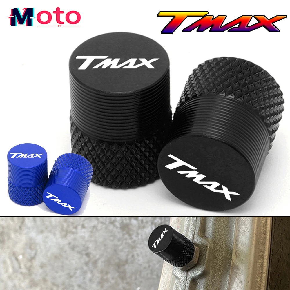 

For YAMAHA TMAX 530 560 500 TMax530 SX DX TECH MAX TMax560 Tmax500 Motorcycle CNC Tire Valve Air Port Stem Cover Cap Plug T-max